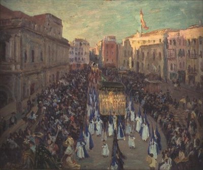 Karfreitag in Sevilla von William Samuel Horton